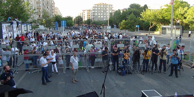 HDP'ye Diyarbakr'da souk du