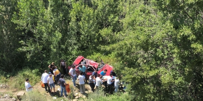 orum'da trafik kazalar: 10 yaral