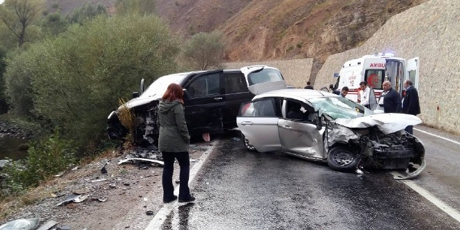 Gmhane'de trafik kazalar: 10 yaral