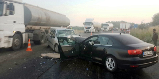 Manisa'da trafik kazas: 1 l