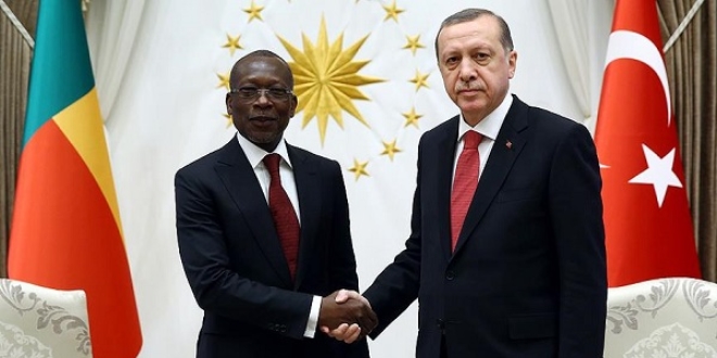 Benin Cumhurbakan Talon Trkiye'ye gelecek