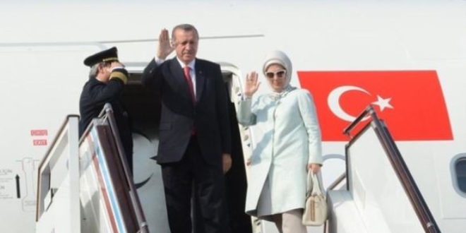 Cumhurbakan Erdoan Rusya'dan ayrld