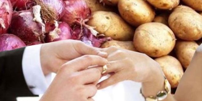 Patates soan kavgas 15 gnlk evlilii bitirdi