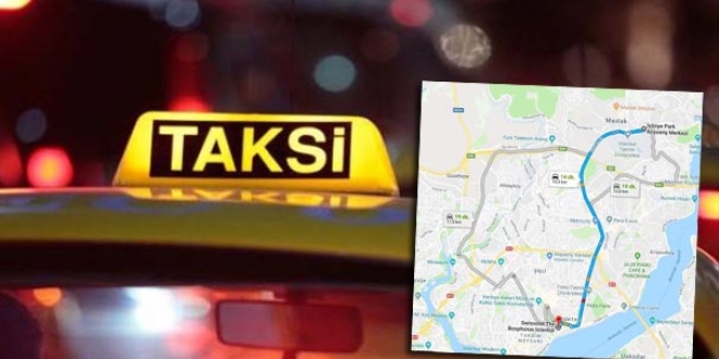 10 kilometrelik mesafeye 213 TL alan taksiciden inanlmaz savunma