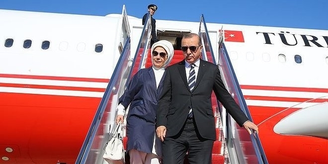 Cumhurbakan Erdoan 2 gn yurtdnda olacak