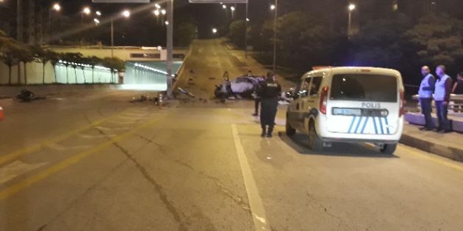 Bakentte trafik kazas: 2 l