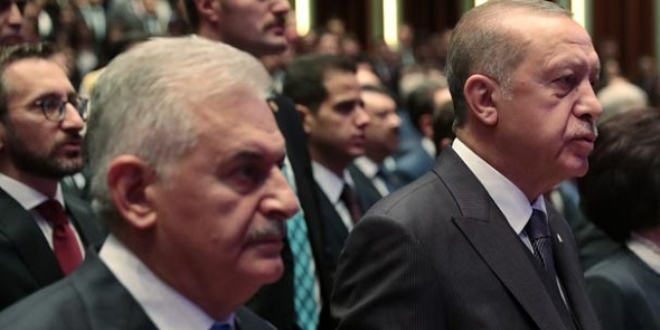 Cumhurbakan Erdoan ile Yldrm Klliye'de bir araya geldi