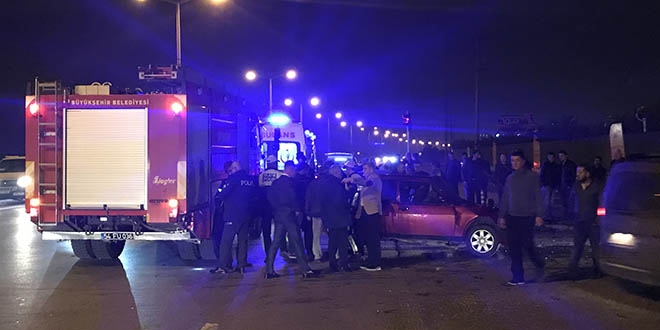 Sakarya'da iki otomobil arpt: 7 yaral