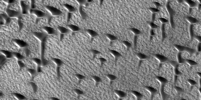 NASA, Mars'taki kum tepelerini grntledi