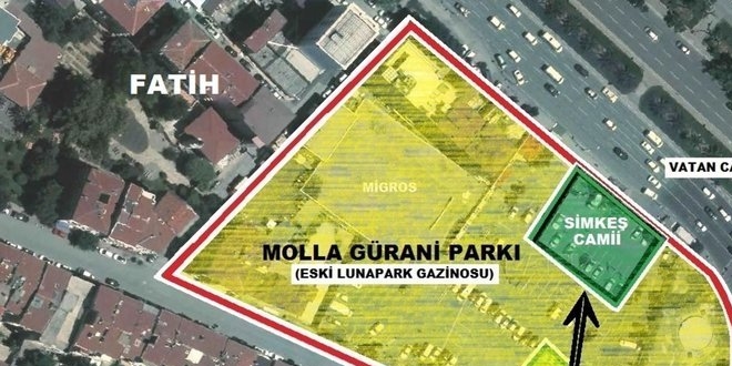 Molla Grani Park projesinde tadilat