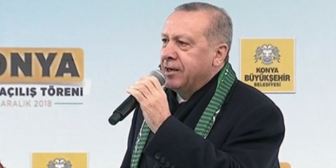 Erdoan: Her an terristlerin tepesine kebiliriz