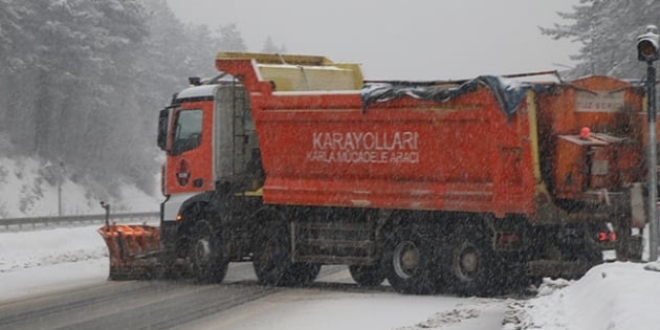 Bolu Da'nda kar ya etkisini arttrd