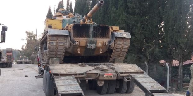 Hatay snrna askeri tank sevkiyat