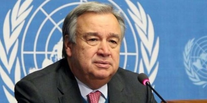 BM Genel Sekreteri Guterres'ten Trkiye aklamas