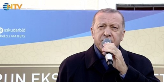 Cumhurbakan Erdoan'dan kentsel dnm aklamas