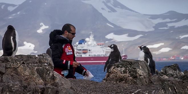 Antarktika Trk bilim insanlarna 'laboratuvar' oldu