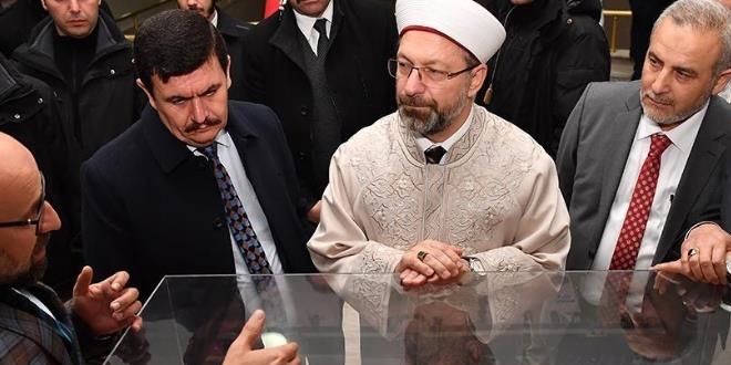 Diyanet leri Bakan Erba, Kur'an kursunun aln yapt