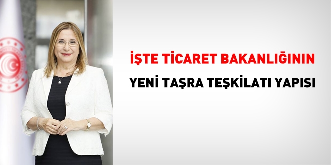 te Ticaret Bakanl'nn yeni Tara Tekilat yaps