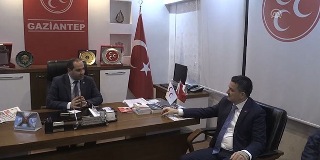 Bakan Pakdemirli'den MHP il tekilatna ziyaret