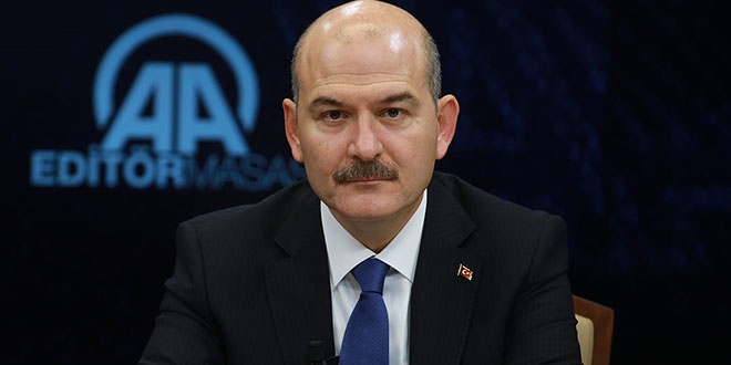 Bakan Soylu AA Editr Masas'na konuk olacak