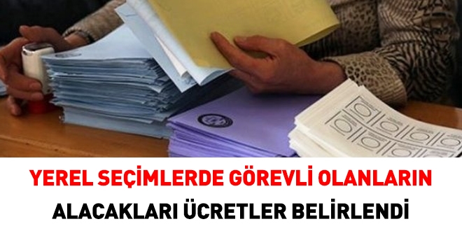Yerel Secimde Gorev Alacaklarin Ucretleri Belirlendi Memurlar Net
