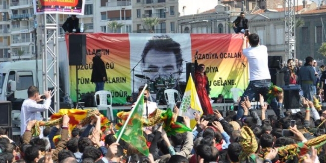 HDP'nin nevruz kutlamasnda 13 gzalt