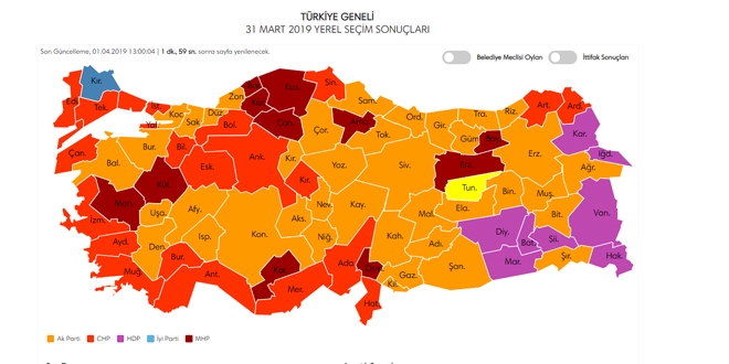 Baz illerdeki bakanlk ve Meclis oylar neden farkl?