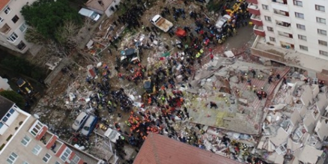 Kartal'da ken bina olaynda 3 kiiye 15'er yl hapis istemi