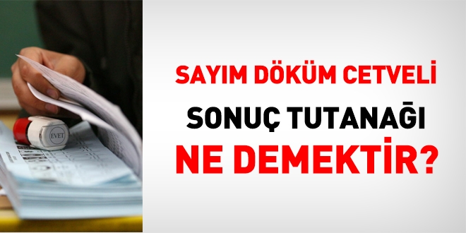 Saym dkm cetveli, sonu tutana ne demektir?