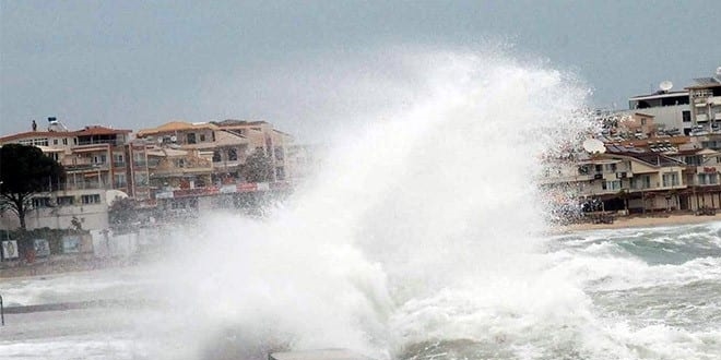 Bodrum'da saanak ve frtnams rzgar