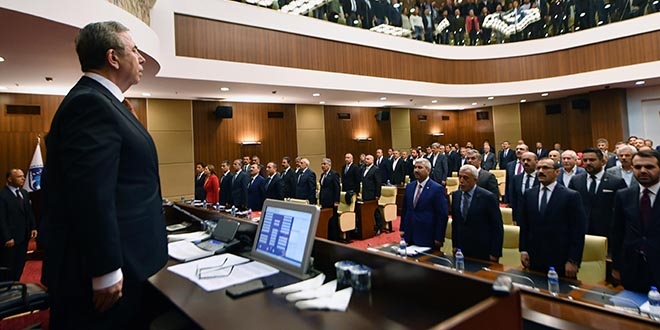 Ankara Belediye Meclisi, Yavaş başkanlığında ilk kez toplandı ...