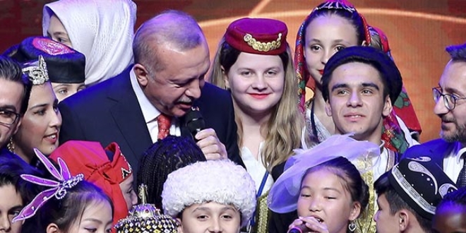 Cumhurbakan Erdoan paylat: te 23 Nisan deti