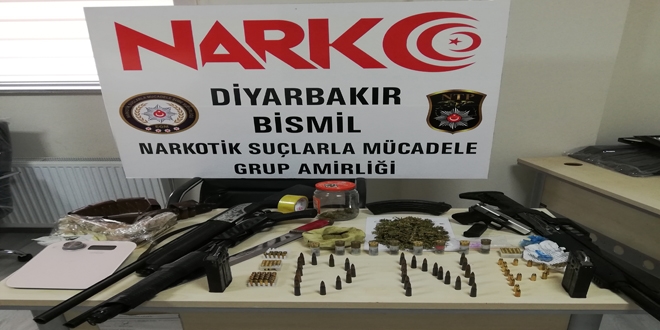 Diyarbakr'da uyuturucu operasyonunda 7 tutuklama