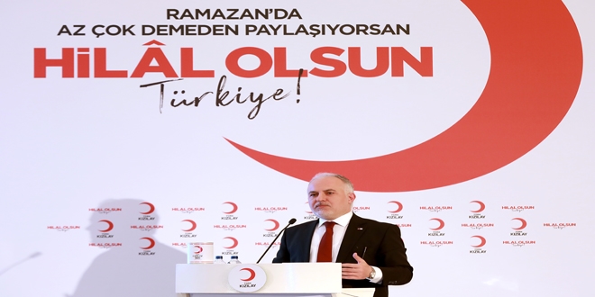 Kzlay'dan ramazan iin 'Hilal Olsun Trkiye' kampanyas