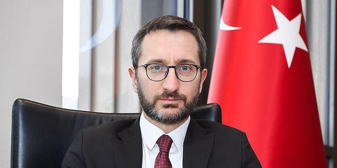 Fahrettin Altun'dan ehitler iin taziye mesaj