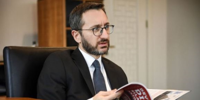 Fahrettin Altun'dan 'imam hatipli uzman' aklamas