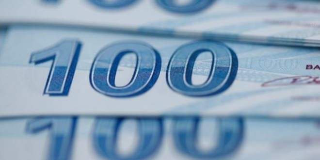 Hazine 10,7 milyar lira borland