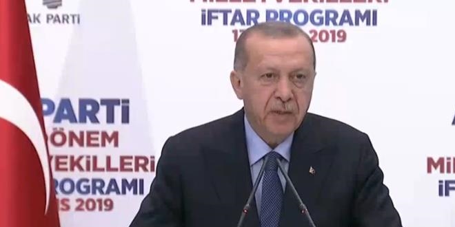 Erdoan: Milletimiz bizden her alanda hizmet bekliyor