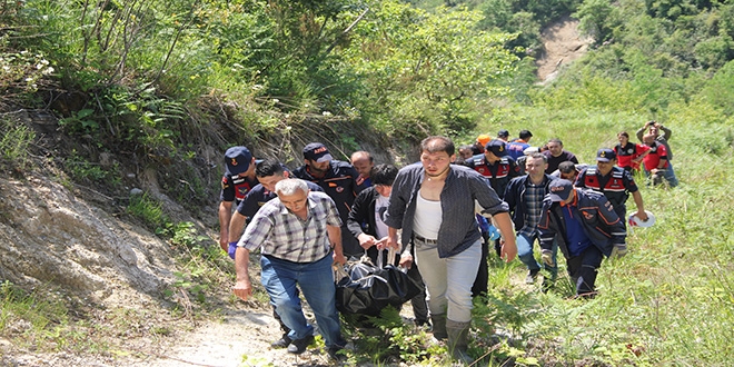 Ordu'da kaybolan yal kadnn cesedi bulundu