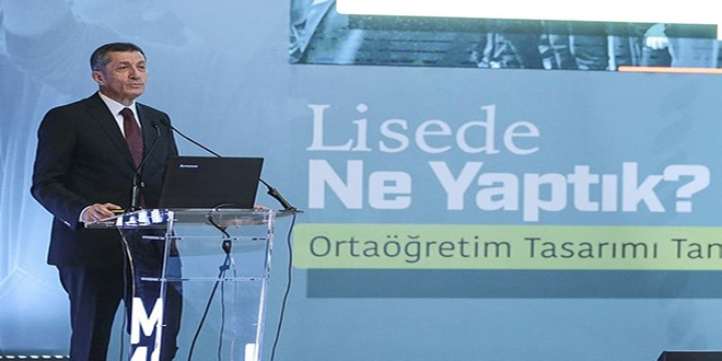 Lise sistemine 'uluslararas metodoloji' ile 'yerlilik ve millilik' damgas