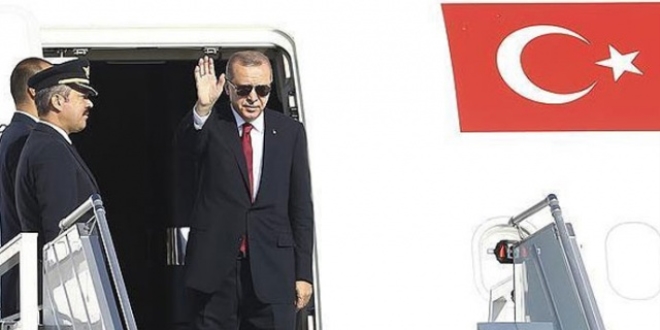 Cumhurbakan Erdoan yurda dnd