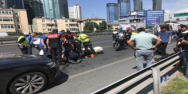 E-5 Karayolu'nda can pazar: 2 polis yaral