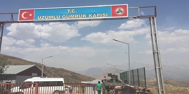 Hakkari'deki gmrk kaps hafta sonu da hizmet vermeye balad