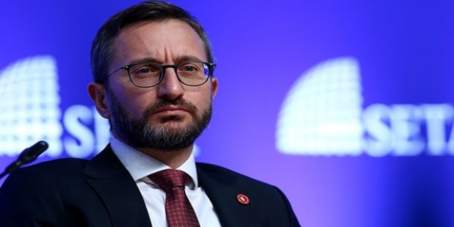 Fahrettin Altun: Vergi olarak verdiiniz dolarlar ibanda