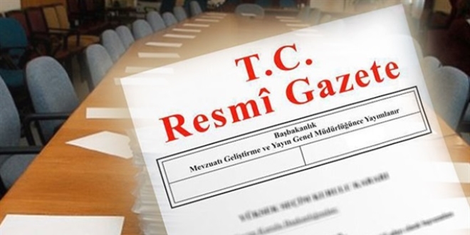 TBMM kararları Resmi Gazete'de yayımlandı