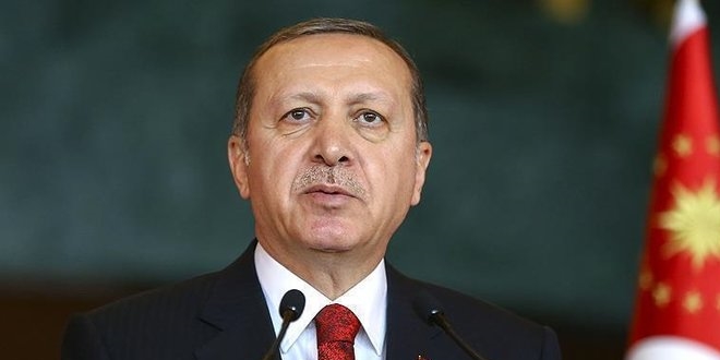 Erdoan'dan ehit ailelerine taziye telgraf