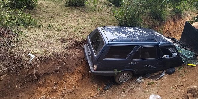 Ordu'da otomobil fndk bahesine dt: 8 yaral