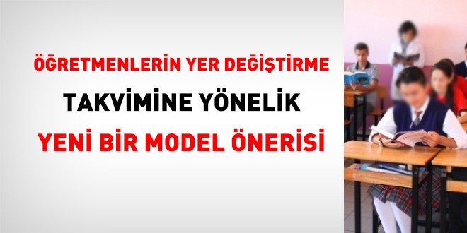 Eitim Bir Sen, atama ve yer deitirme takvimi iin yeni bir model nerisi hazrlad