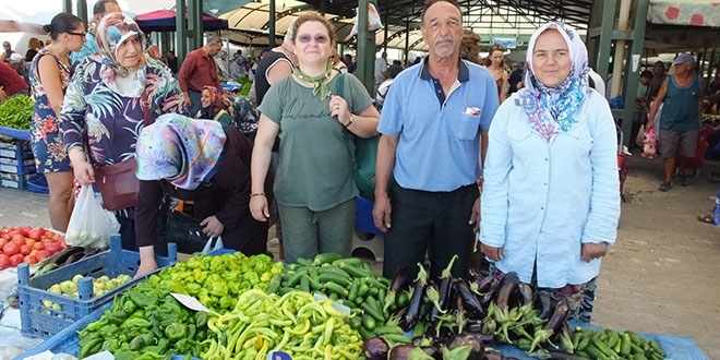 Sarmsak ve sabunlu su kullanarak organik tarm yaptlar