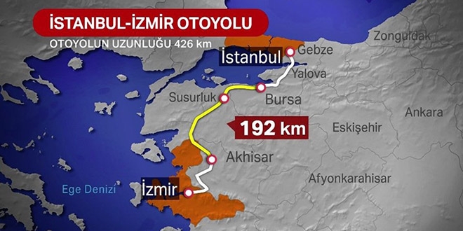 stanbul-zmir aras 3,5 saate indi... te cret tarifesi